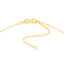 Hope Two Toned Slim Necklace (Polished Long Bars)