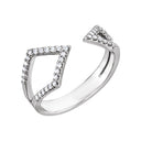 Sumaku Asymmetrical Diamond Ring