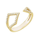 Sumaku Asymmetrical Diamond Ring