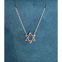 Mini Star of David Necklace