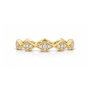 Sumaku Antique Pavé Diamond Band Stacker