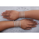 Slim Diamond Tennis Bracelet