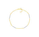 Hope Slim Bar Bracelet (Polished Long Bars)