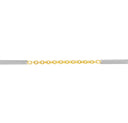 Hope Slim Bar Bracelet (Polished Long Bars)