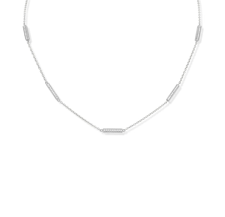 Hope Bar Diamond Necklace (Long Bars) – Carin Susann Designs