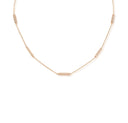 Hope Bar Diamond Necklace (Long Bars)