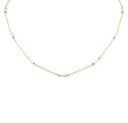 Hope Bar Necklace (Polished Short Bars)