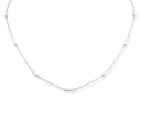 Hope Bar Necklace (Polished Short Bars)