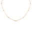 Hope Bar Necklace (Polished Short Bars)