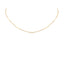 Hope Slim Bar Necklace (Polished Long Bars)