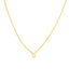 Marquise Bezel Diamond Necklace