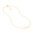 Momma Diamond Necklace in 14K Yellow Gold