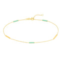 Hope Slim Bar Anklet