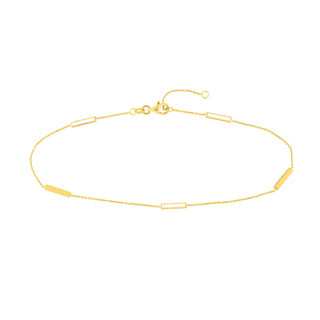 Hope Slim Bar Anklet