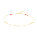 Hope Slim Bar Anklet