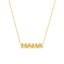 Mama Bubble Letter Necklace