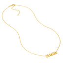 Mama Bubble Letter Necklace