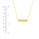 Mama Bubble Letter Necklace