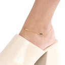 Hope Slim Bar Anklet