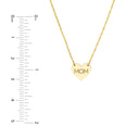MOM Heart Pendant Necklace