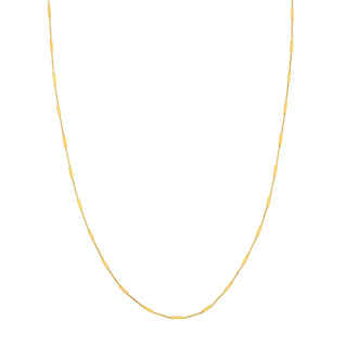 Hope Slim Bar Necklace (Polished Short Bars)