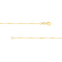 Hope Slim Bar Necklace (Polished Short Bars)