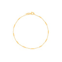 Hope Slim Bar Bracelet (Polished Short Bars)