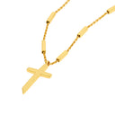 Hope Bar Cross Necklace