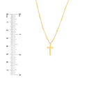 Hope Bar Cross Necklace
