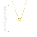 Paperclip Star of David Necklace