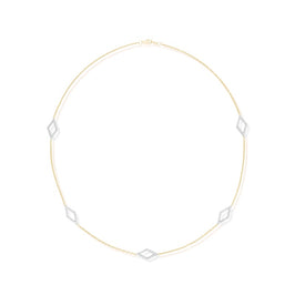 Sumaku Diamond Station Necklace (Large)