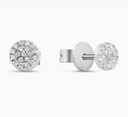 Pavé Diamond Disc Studs
