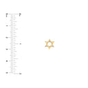Star of David Studs
